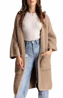 SAACHI Knit Open Front Cardigan