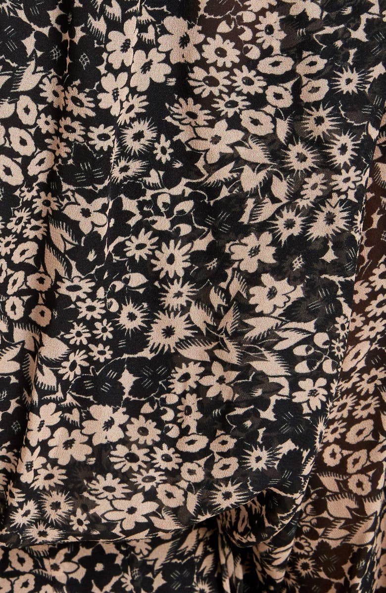 Isabel Marant Étoile Nimazu Long Sleeve Minidress, Alternate, color, 