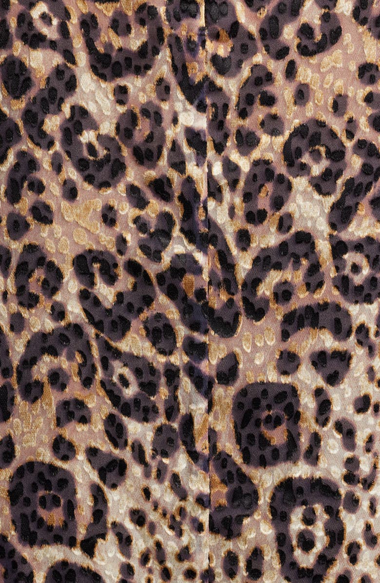 Elie Tahari The Minnie Leopard Print Top, Alternate, color, Imperial Leopard Brown