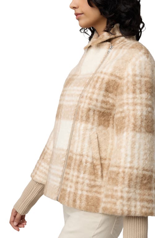 Soia & Kyo Pauline Relaxed Fit Plaid Jacket
