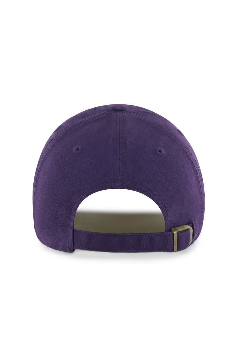 Men's '47  Purple Minnesota Vikings Vernon Clean Up Adjustable Hat, Alternate, color, Purple