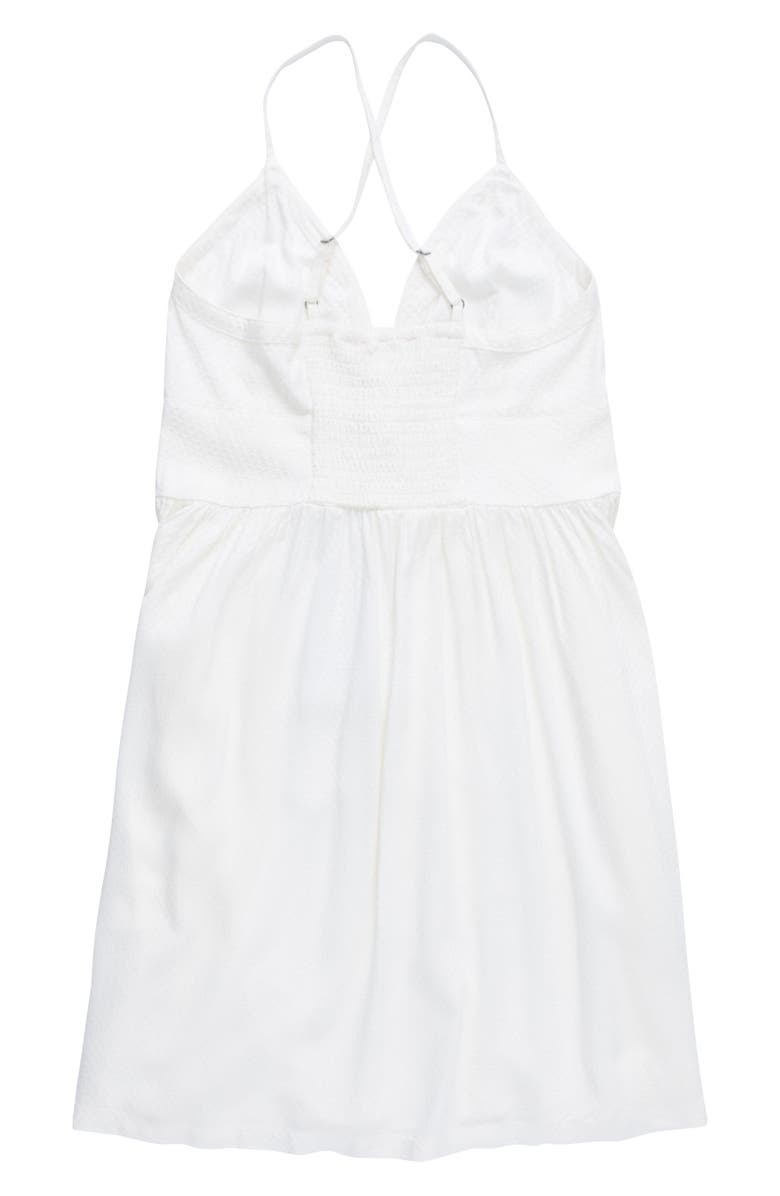 Roxy Golden Lights Textured Woven Sundress, Alternate, color,