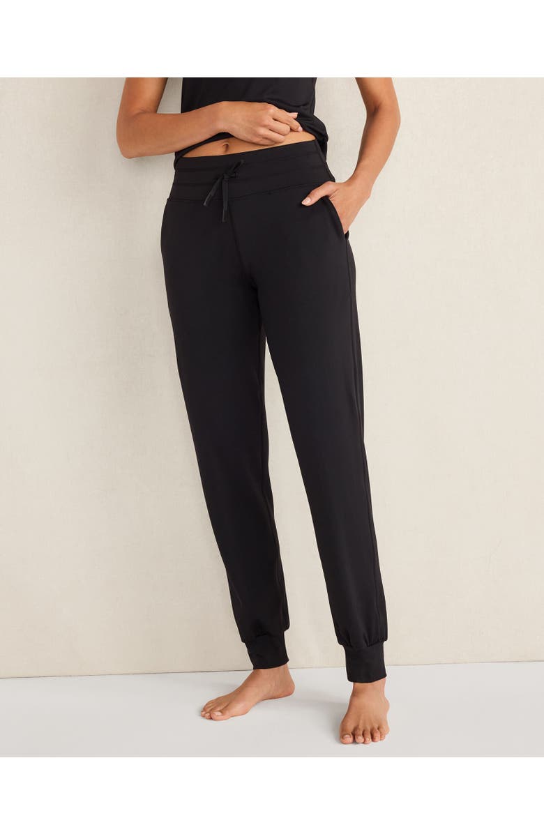 Haven Well Within Balance Drawstring Joggers, Main, color, Black