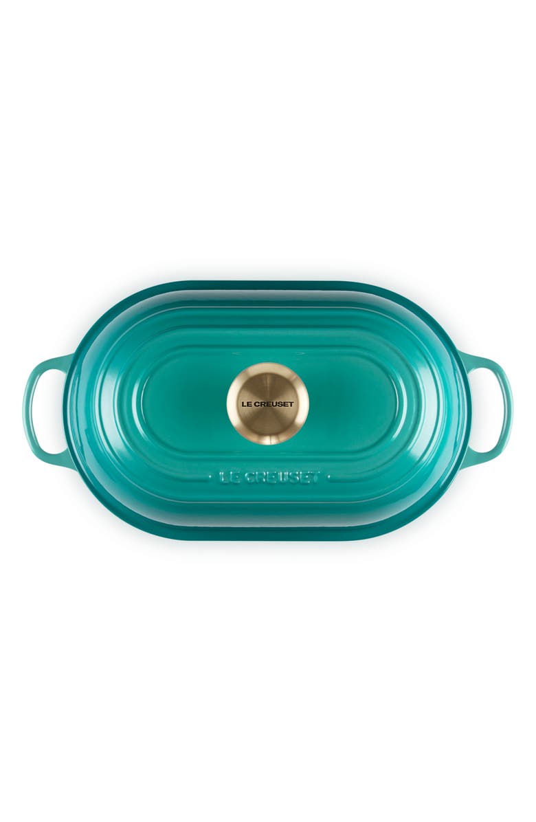 Le Creuset Signature Cast Iron Bread Oven, Alternate, color, Riviera