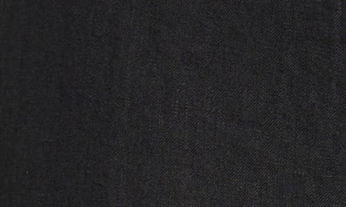 Shop Madewell The Easy Linen Pull-on Pants In Jet Black