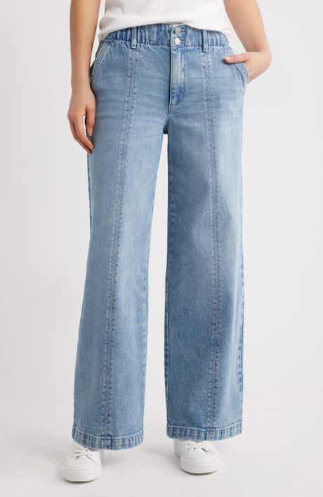 Wit & Wisdom Emma Skyrise Wide Leg Jeans
