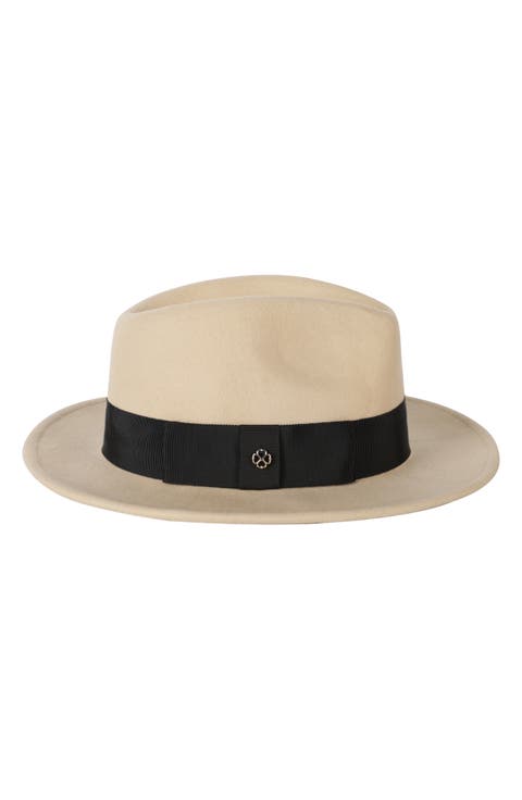 wool felt fedora