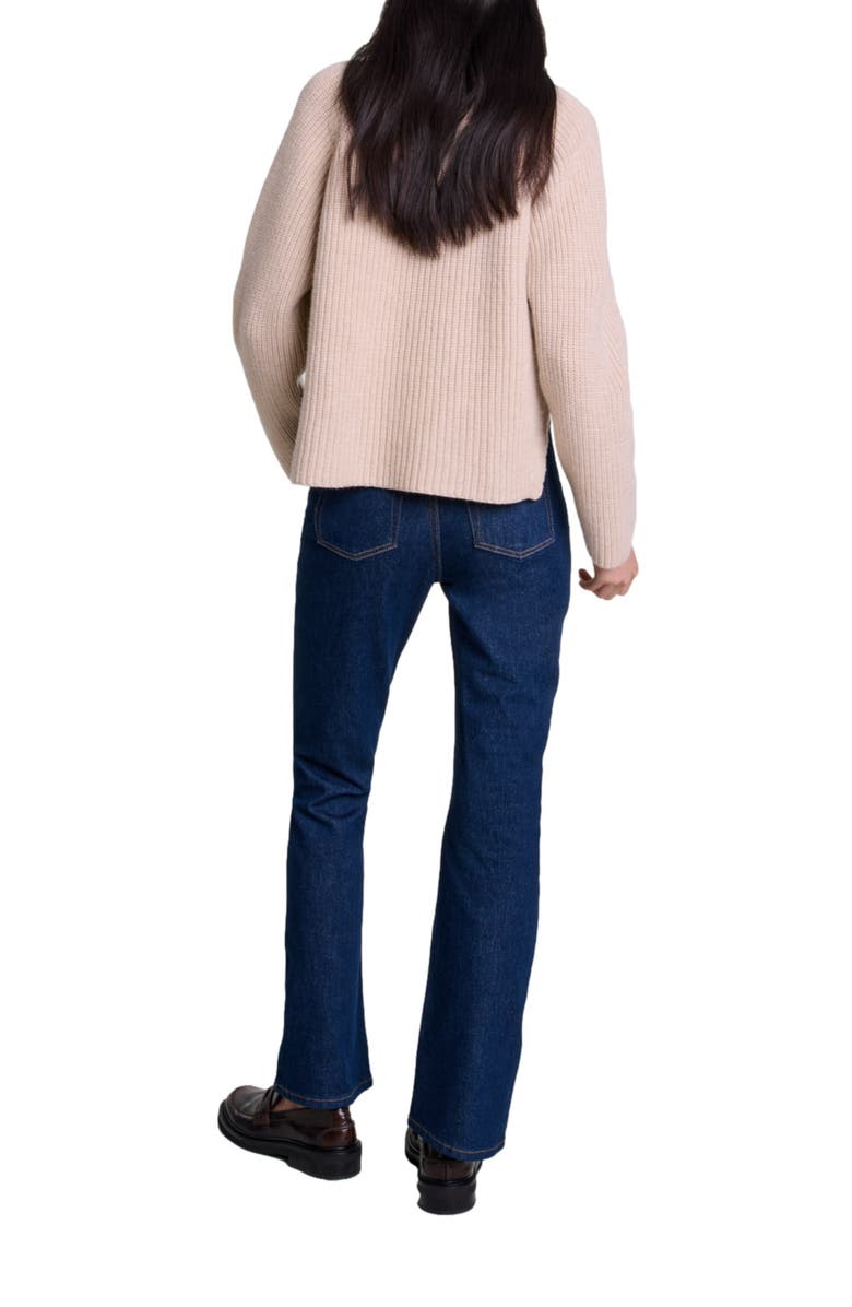 maje Denim jeans with pockets, Alternate, color, Dark Blue