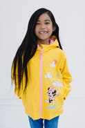 Disney Minnie Mouse Hooded Zip-Up Rain Jacket