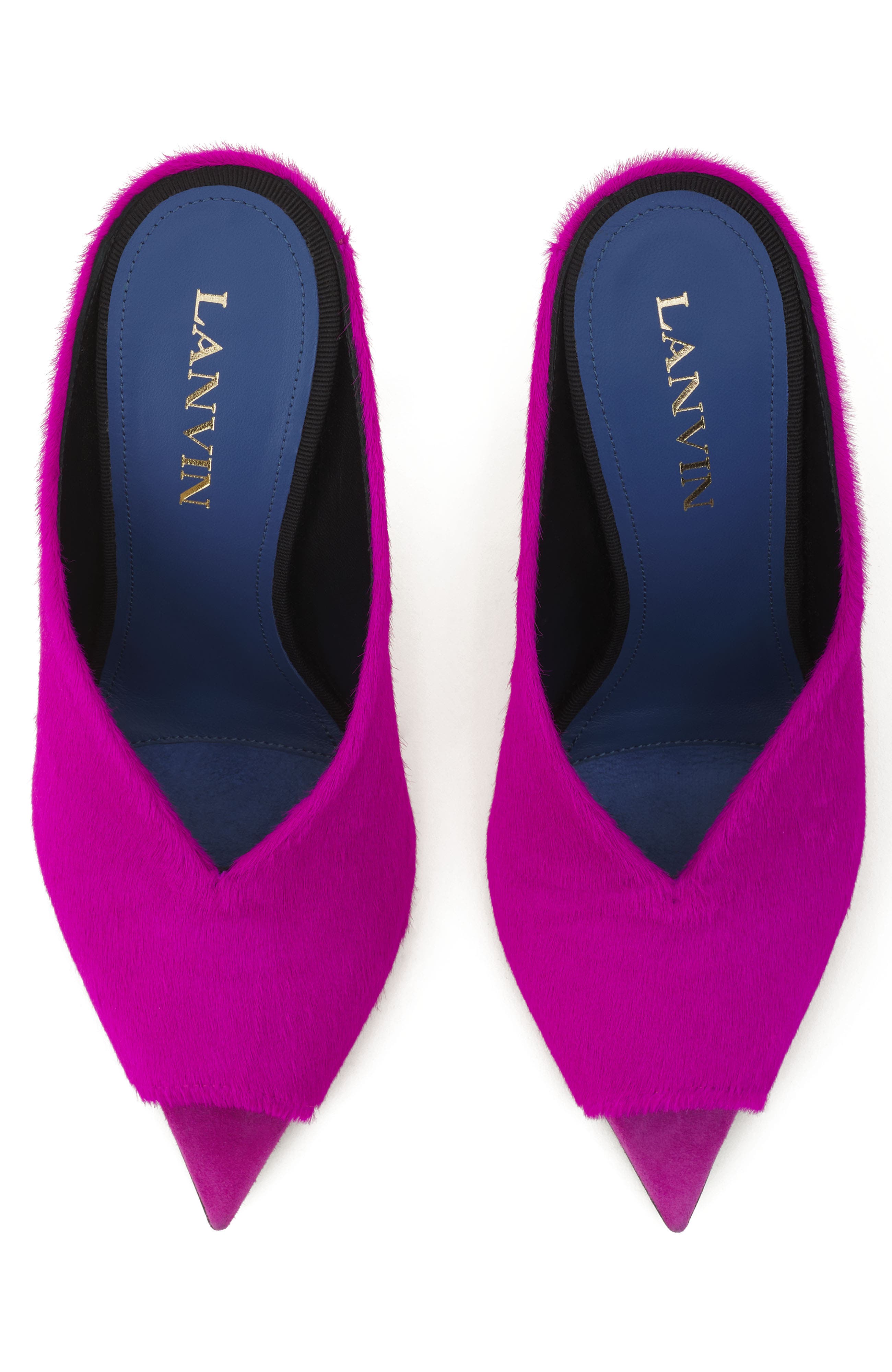 Midnight Step Mule In Pony, Alternate, color, Pink