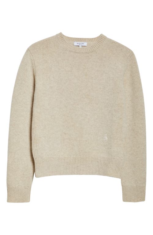 Sporty And Rich Sporty & Rich Src Wool Crewneck Sweater In Cream