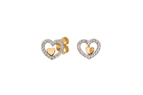 Arte Nova Jewellery Heart I Earrings in Gold 19,2K  product