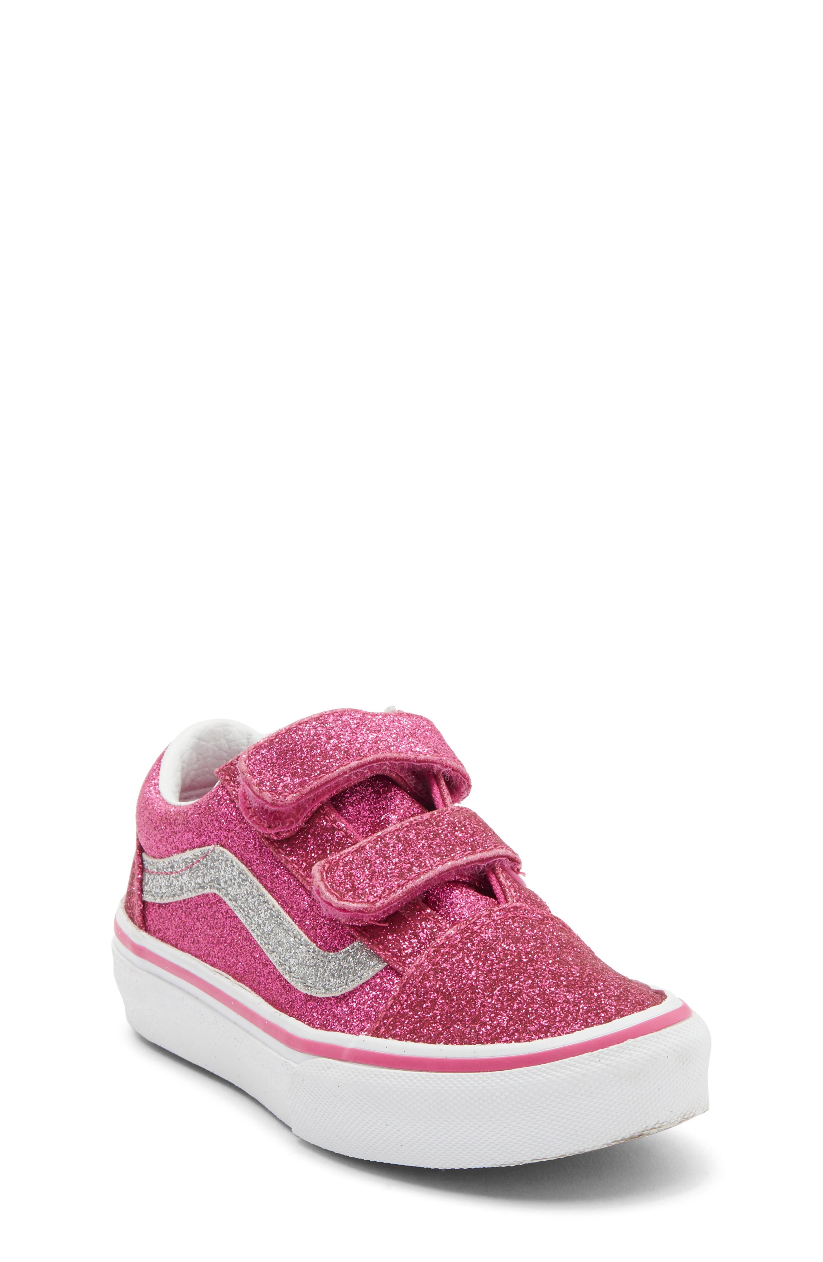 Vans Kids' Old Skool V Sneaker, Main, color, Raspberry Rose