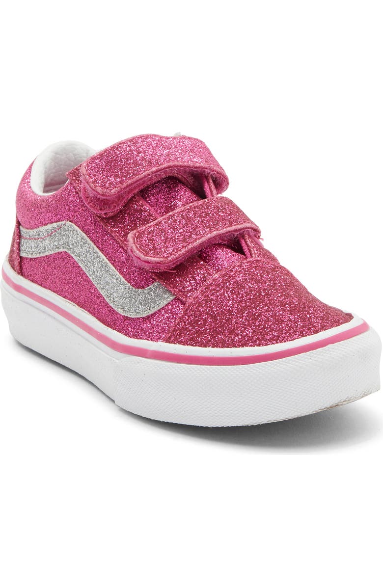 Vans Kids' Old Skool V Sneaker, Main, color, Raspberry Rose