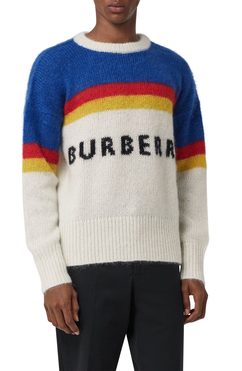 Burberry Osbourne Crewneck Sweater, Main, color, 