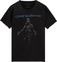 John Varvatos Ozzy Raw Edge Graphic T-Shirt