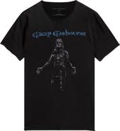 John Varvatos Ozzy Raw Edge Graphic T-Shirt