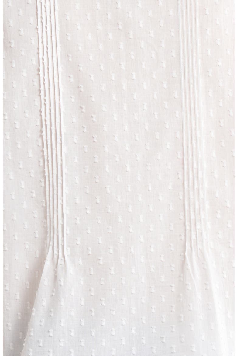 Flounce Ruffle Cotton Top, Alternate, color, BRIGHT WHITE