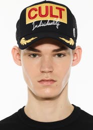 Cult of Individuality Logo Mesh Back Trucker Hat