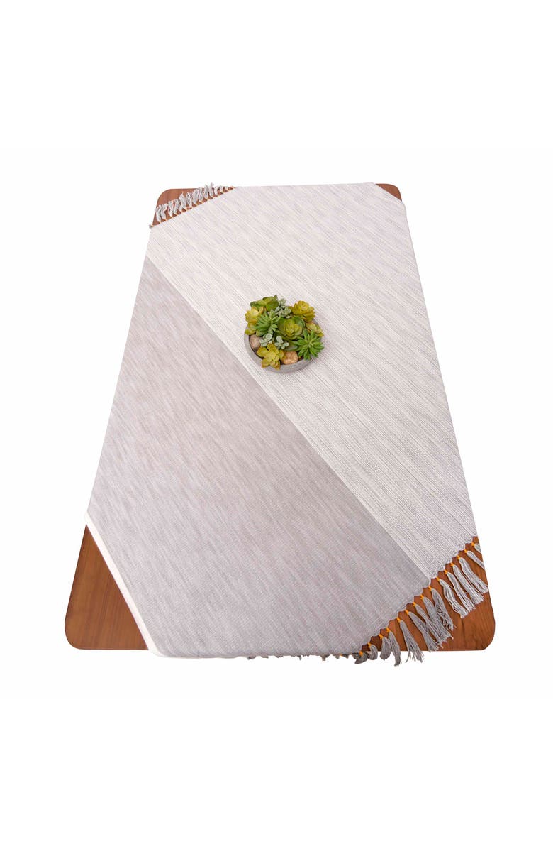 carol & frank Kerbey Boulder Table Throw Tablecloth 54" x 54", Alternate, color, Grey