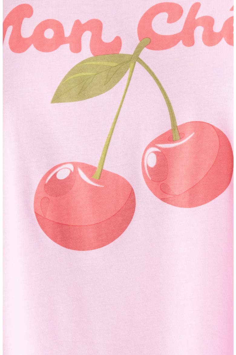 T-Shirt & Boxers Jersey Short Pajamas, Alternate, color, PINK