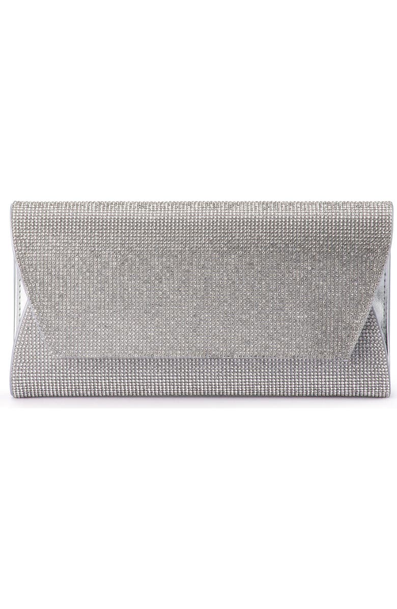 Olga Berg Stacey Crystal Clutch, Main, color,