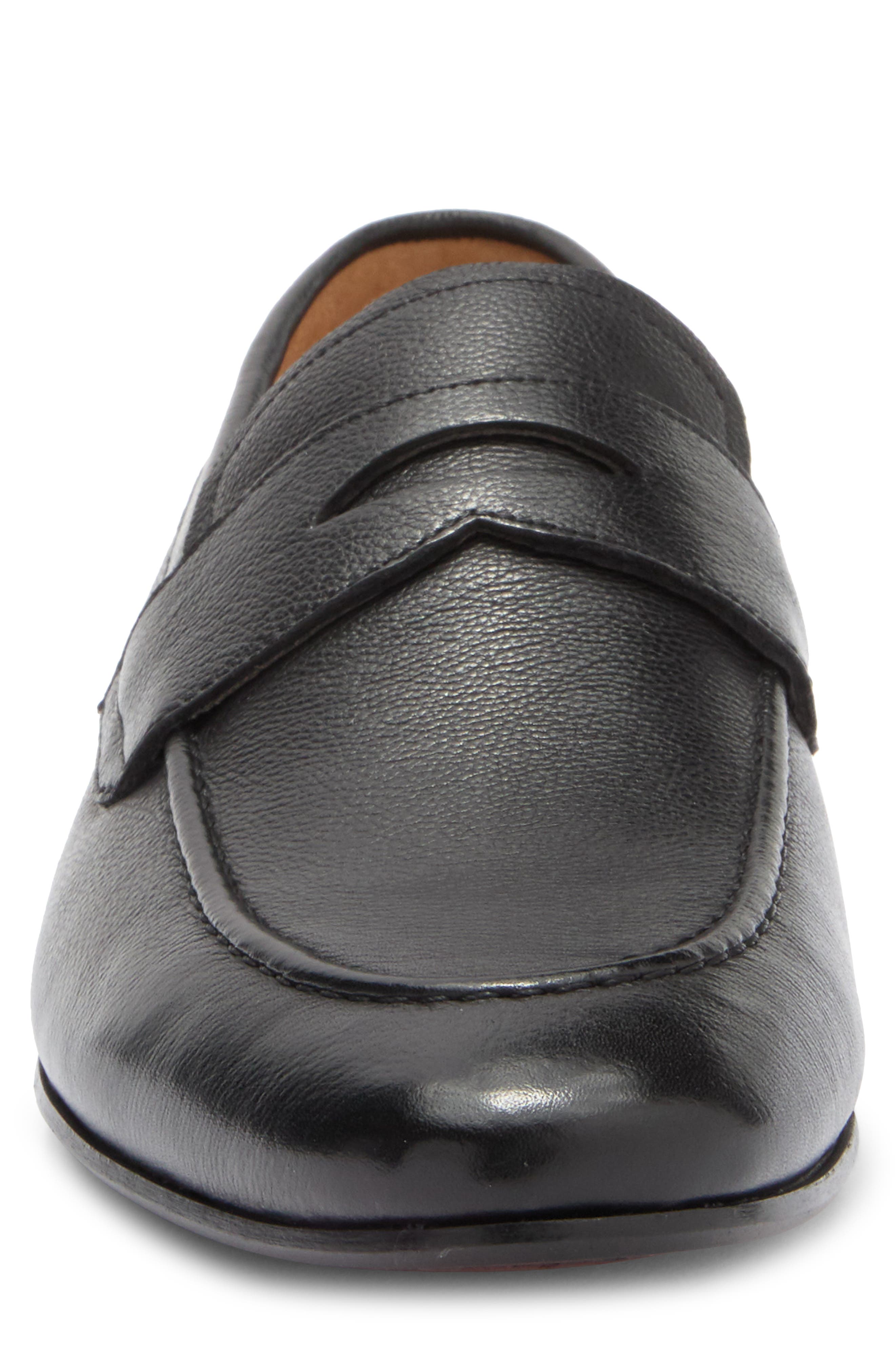 CURATORE Caricato Penny Loafer, Alternate, color, Black