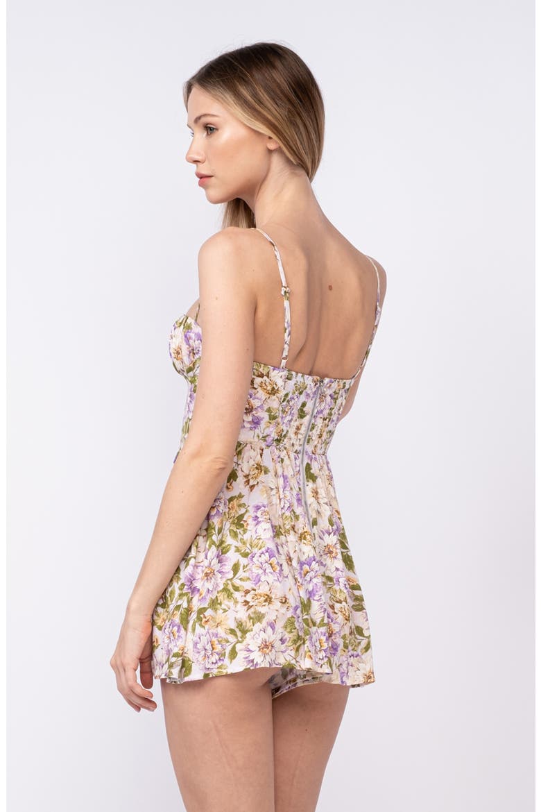 Sweetheart Neck Mini Romper, Alternate, color, LIGHT PURPLE