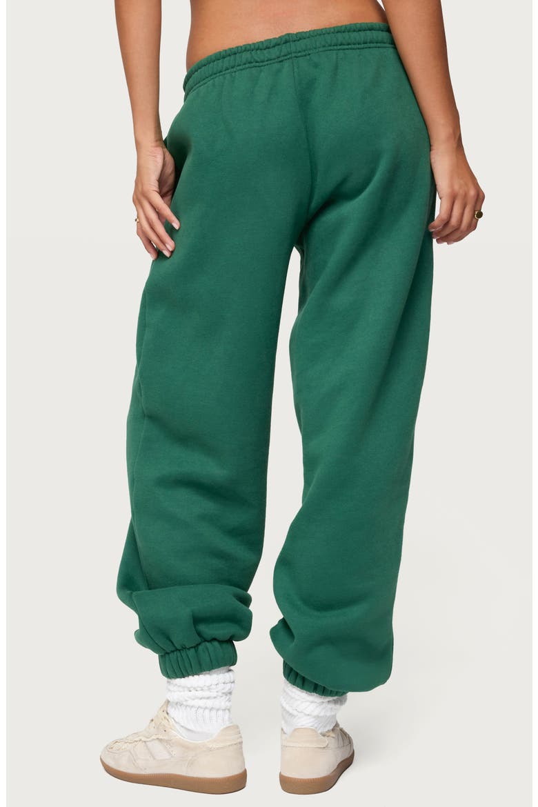 Lounge Edit Sweatpants, Alternate, color, GREEN