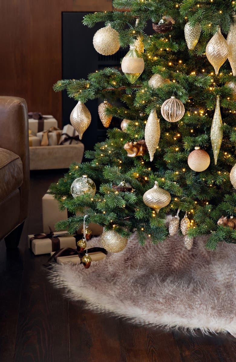 Balsam Hill Yukon Spruce Pre-Lit Artificial Tree, Alternate, color, Led Micro