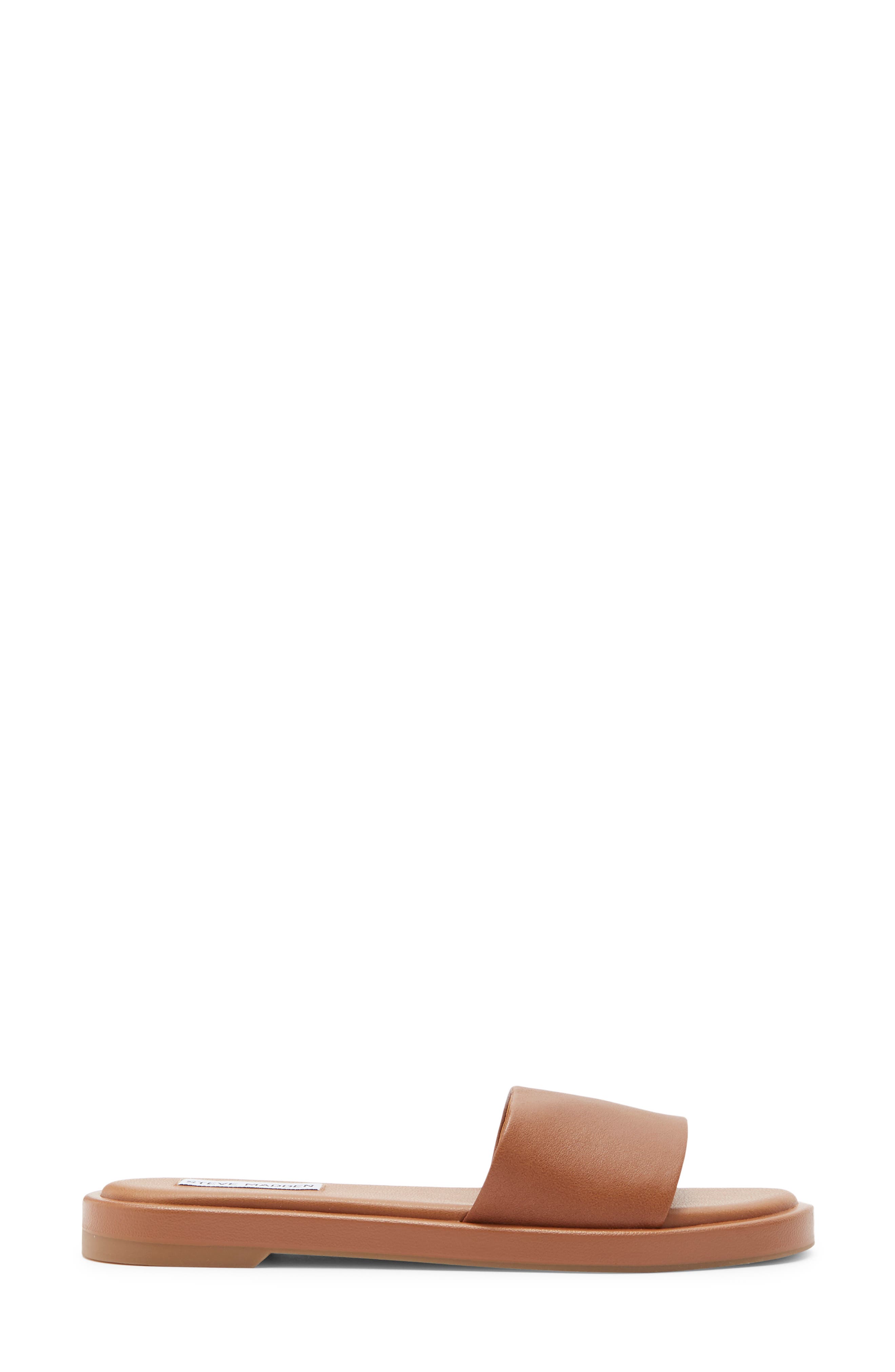 Riplee Slide Sandal, Alternate, color, COGNAC LEATHER