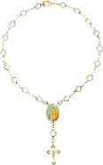The M Jewelers Rosary Anklet