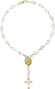 The M Jewelers Rosary Anklet