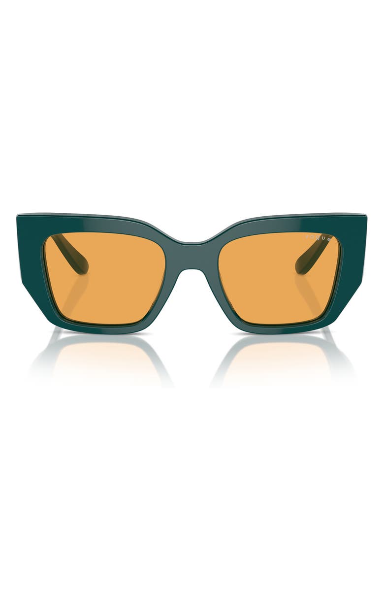 VOGUE 51mm Irregular Sunglasses, Main, color, Octanium