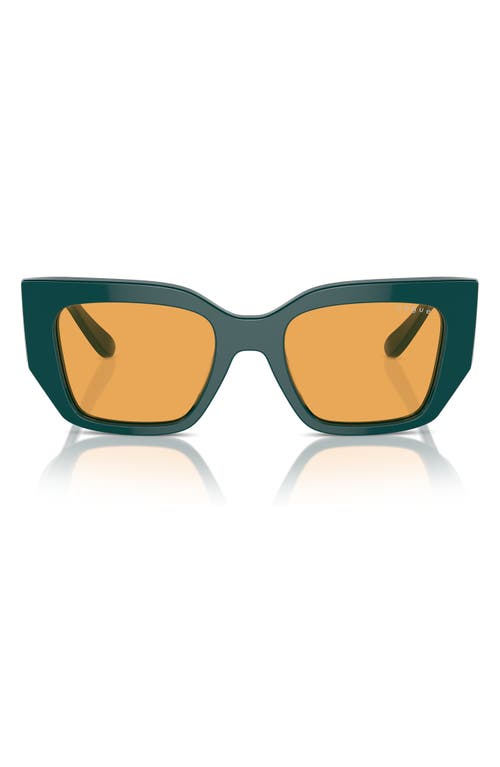 VOGUE 51mm Irregular Sunglasses in Octanium 