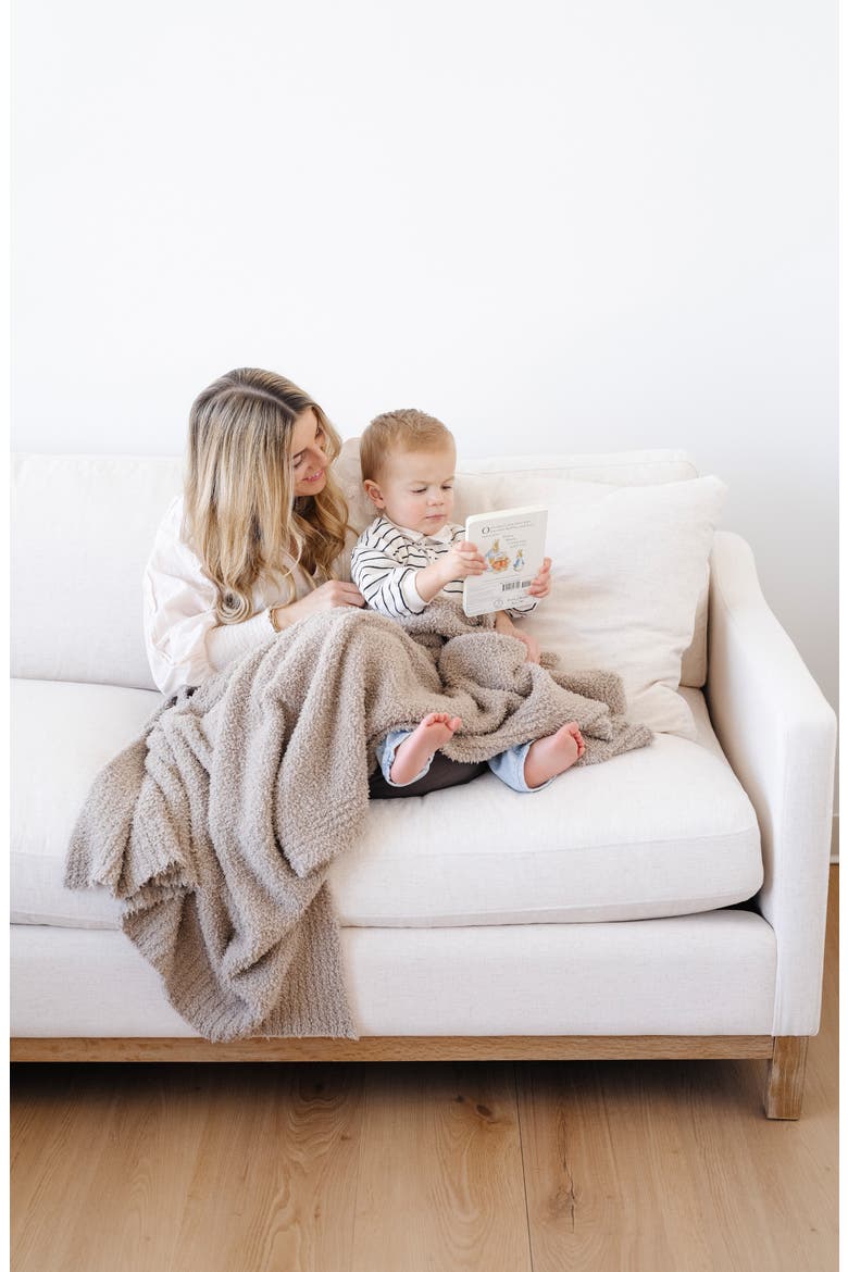 Bamboni Toddler Blanket, Alternate, color, TAUPE