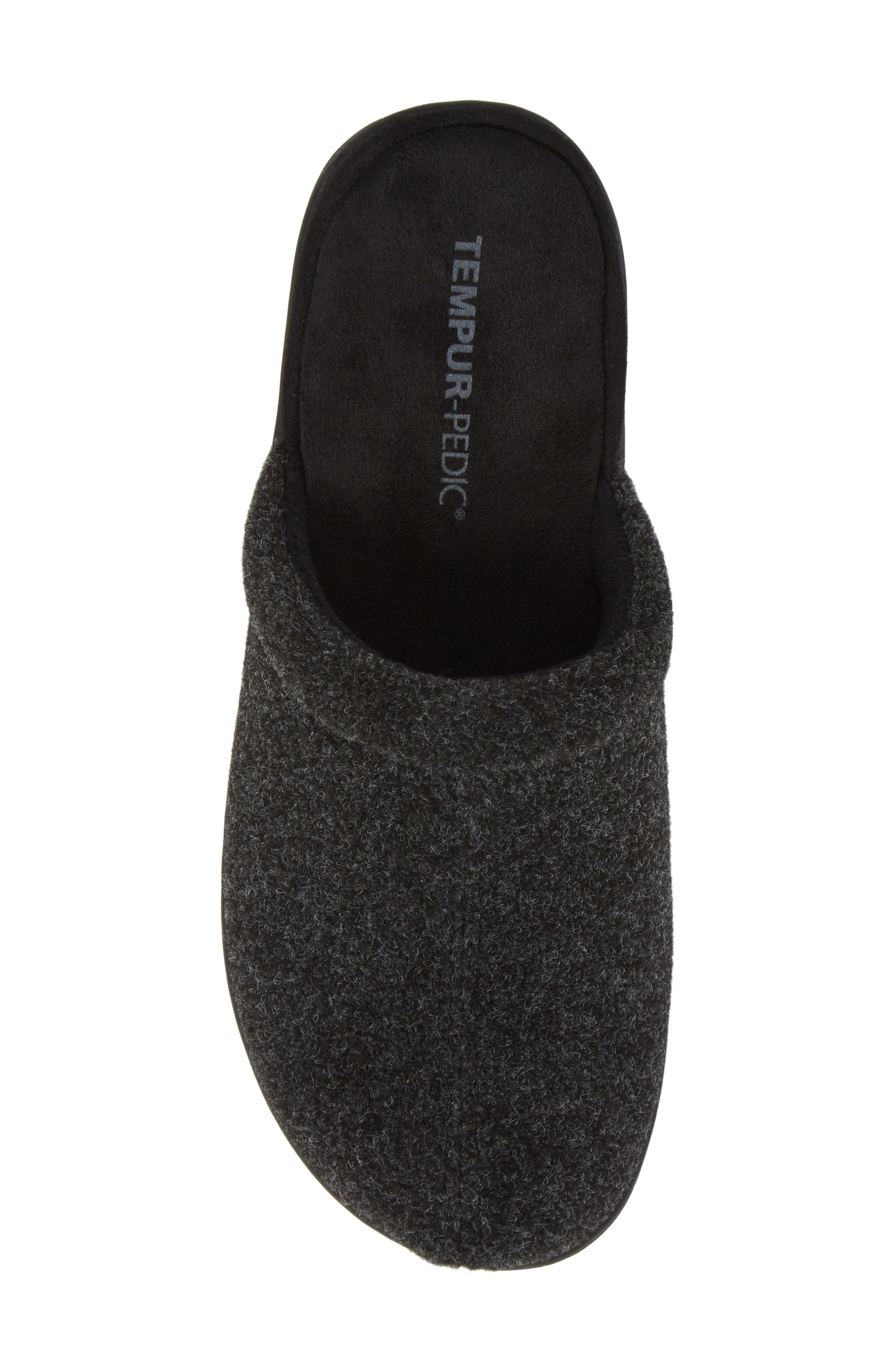 Slipper, Alternate, color, CHARCOAL
