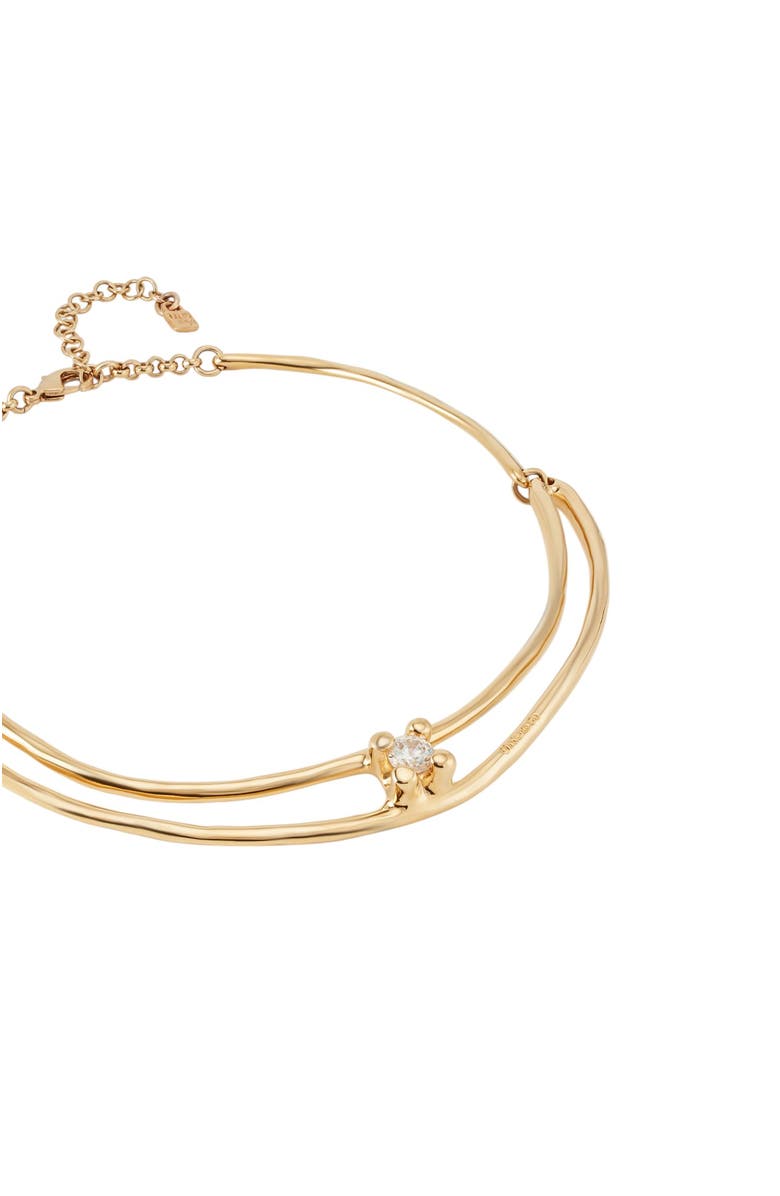 UNODE50 Twin Radiance Collar, Alternate, color, Gold