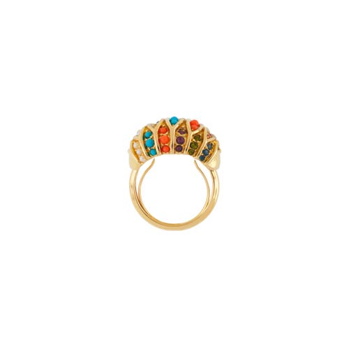 Susan Caplan 1980s Vintage D'orlan Colourful Ring