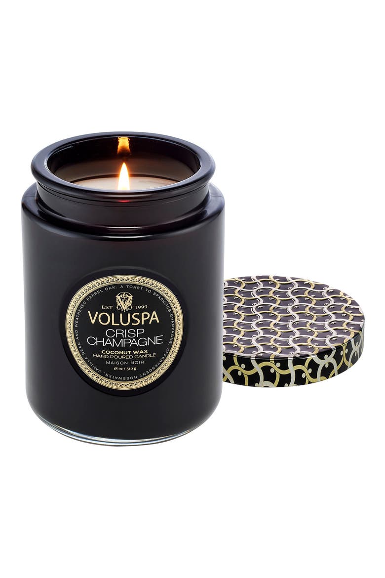 Crisp Champagne Large Jar Candle, Main, color, CRISP CHAMPAGNE