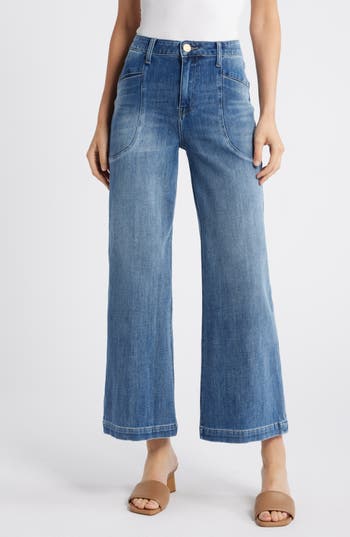 Kut From The Kloth Meg High Waist Ankle Wide Leg Jeans
