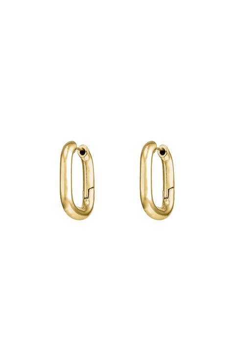 Angie Rectangular Hoop Earrings