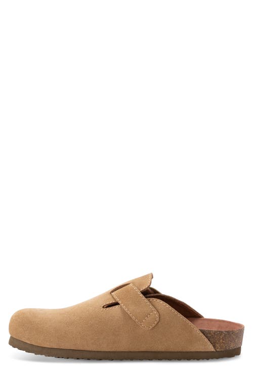 Eastland Gabe Mule In Khaki Suede