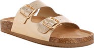 LONDON RAG Parla Double Strap Slide Sandal