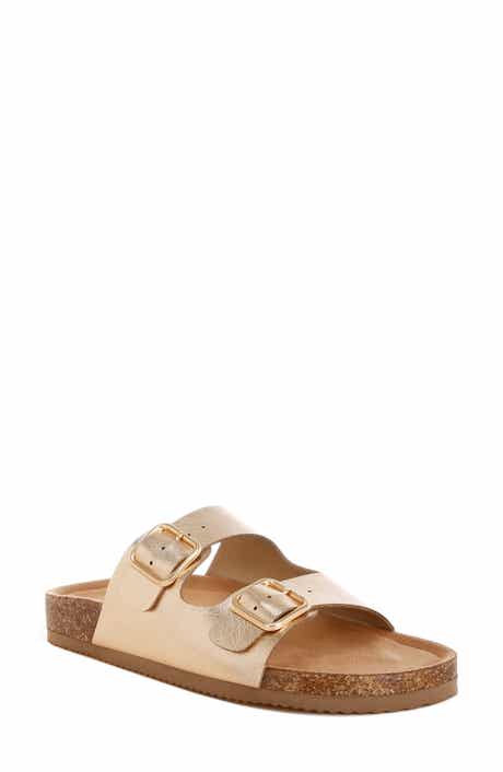 LONDON RAG Parla Double Strap Slide Sandal