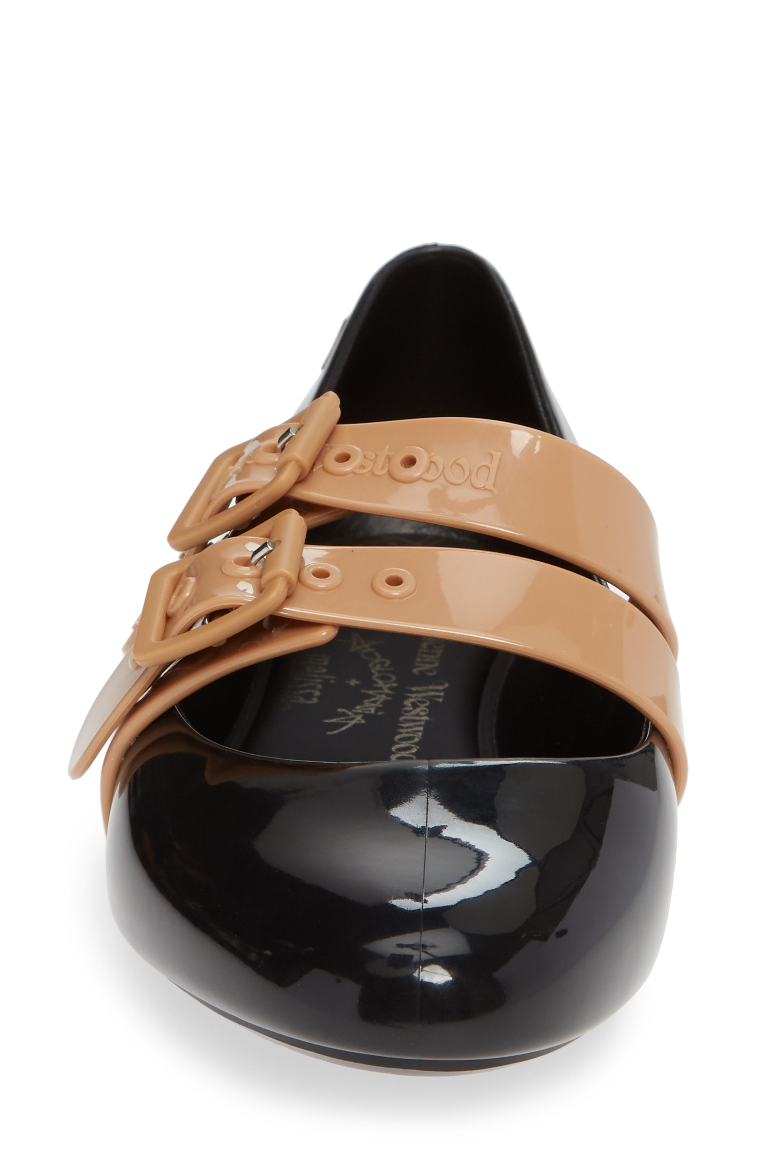 Melissa + Vivienne Westwood Doll Flat, Alternate, color, 