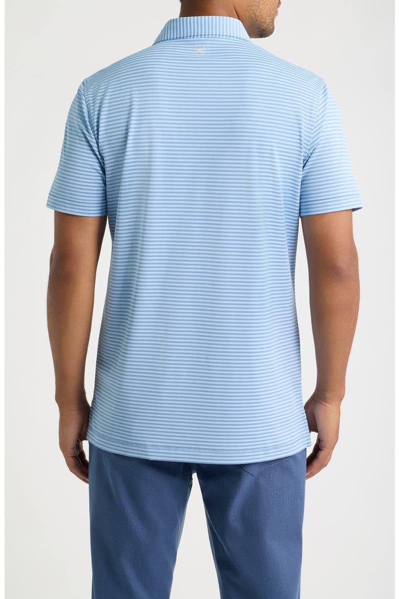 Verse Stripe Crown Crafted Performance Jersey Golf Polo, Alternate, color, WINDY BLUE / BLUE FROST