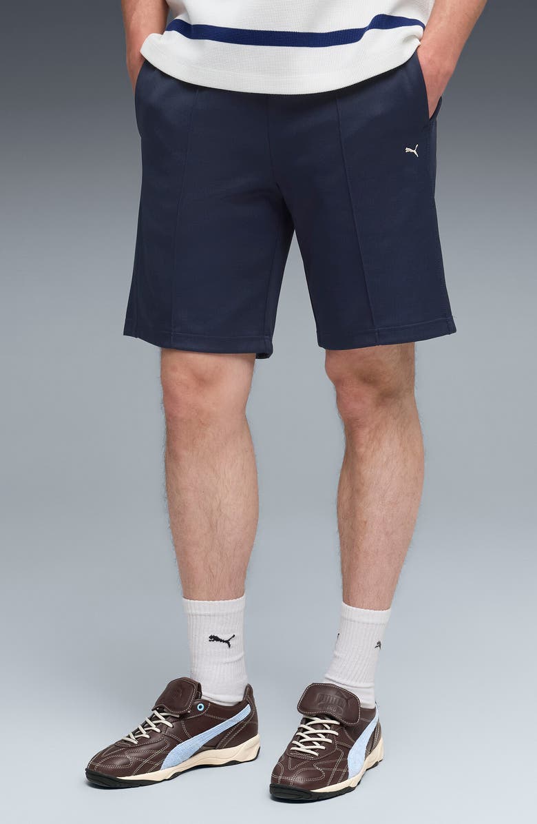 PUMA T7 Track Shorts, Main, color, Puma Navy