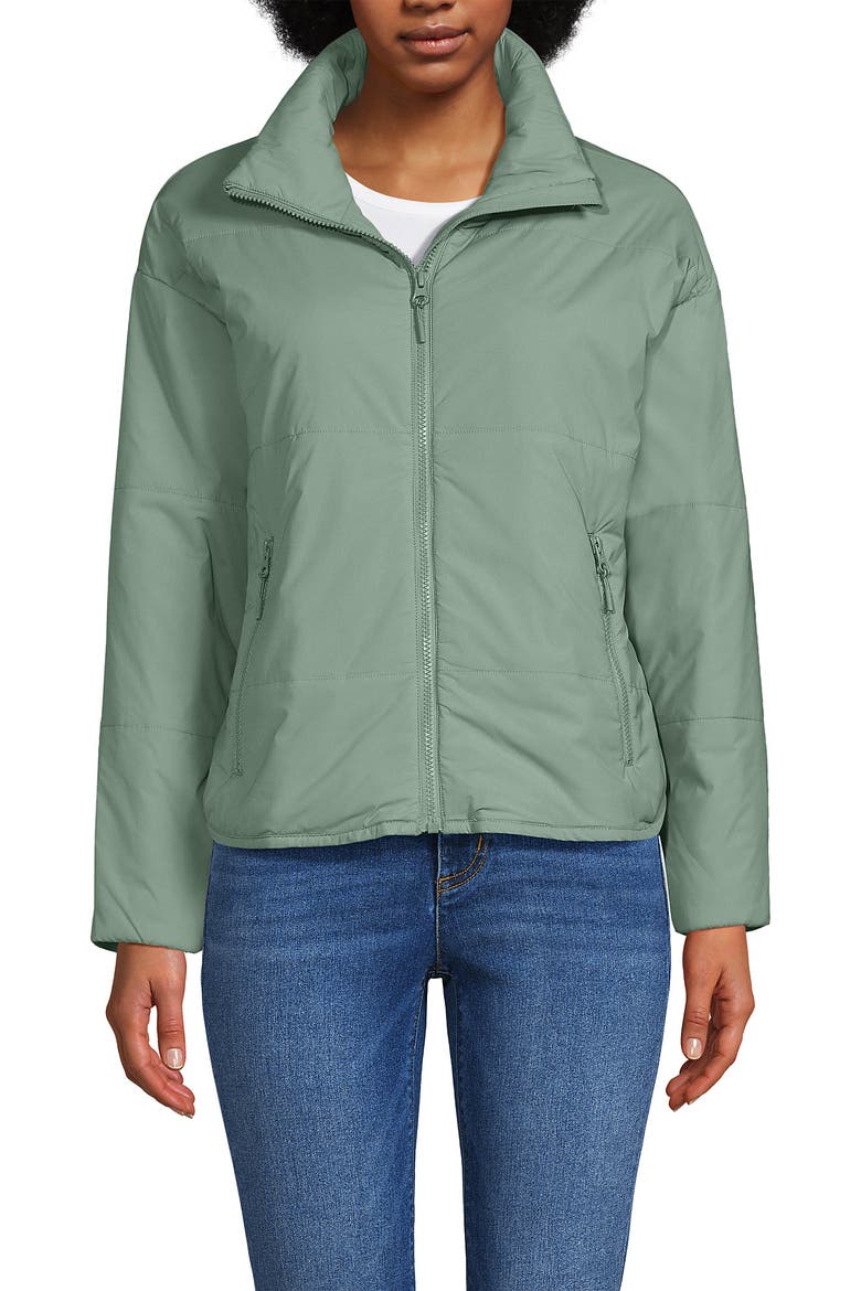 WanderFree Insulated Jacket, Main, color, Lily Pad Green