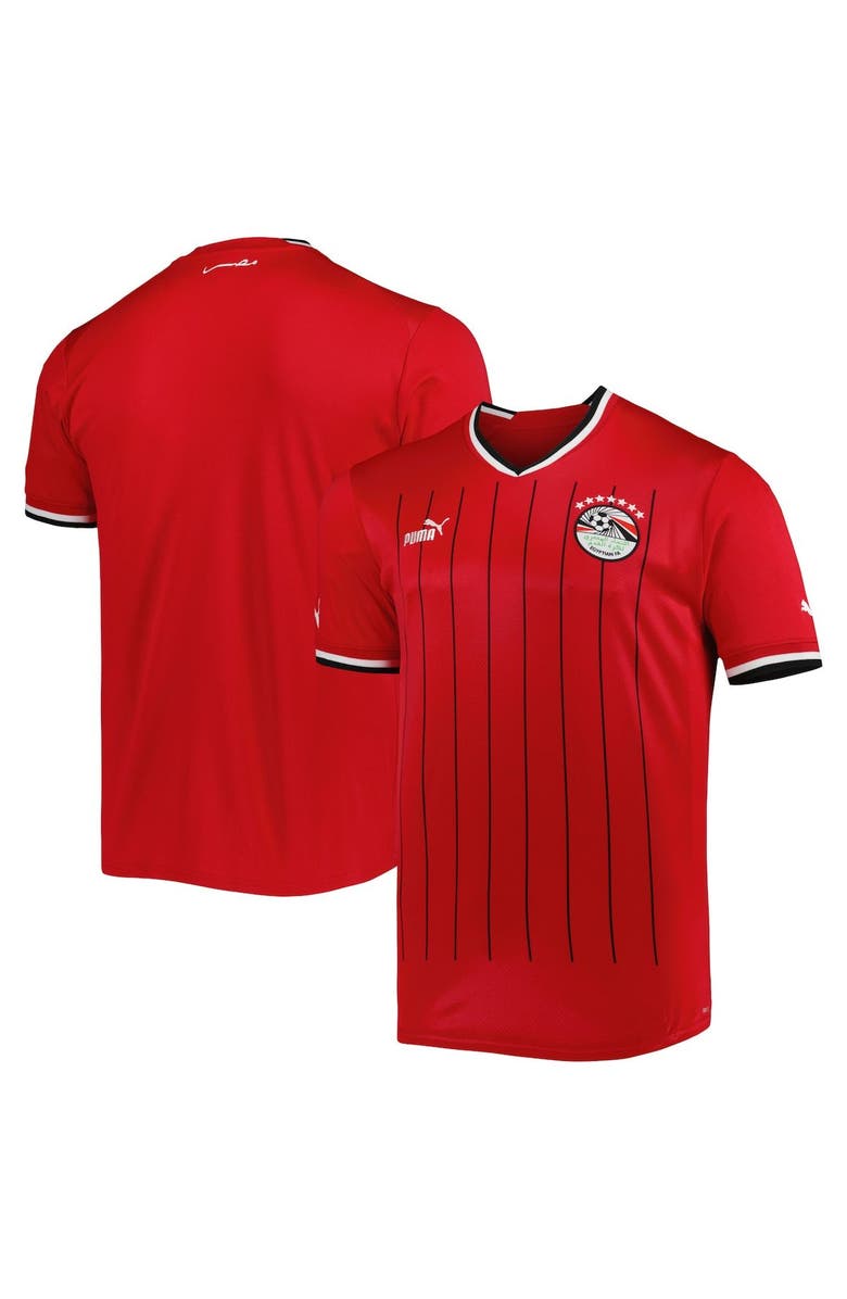 PUMA Men's Puma Red Egypt National Team 2022/23 Home Replica Jersey, Main, color,
